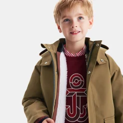 Parka 3 en 1 enfant garçon - mastic
