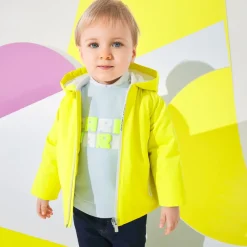 Parka bébé garçon - jaune vif
