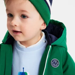 Parka bébé garçon - vert fonce