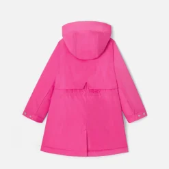Parka enfant fille - geranium