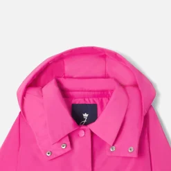 Parka enfant fille - geranium