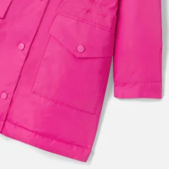 Parka enfant fille - geranium
