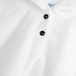 Peignoir cape de bain bébé - blanc jacadi