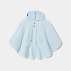 Peignoir de bain en éponge - blanc/multicolore