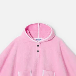 Peignoir de bain en éponge - rose moyen