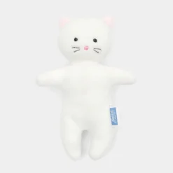Peluche chat petit modèle - blanc jacadi