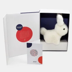 Peluche Lapin Patrimoine Français - blanc jacadi