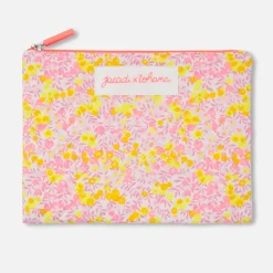 Petite pochette en tissu Liberty - Jacadi x Tohana - jaune/multicolore