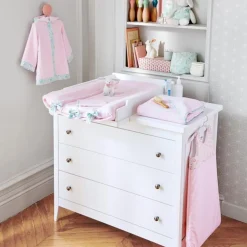 Plan à langer laqué Brume - blanc jacadi