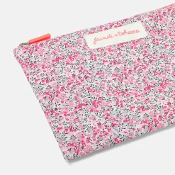 Pochette en tissu Liberty - Jacadi x Tohana - rose/gris