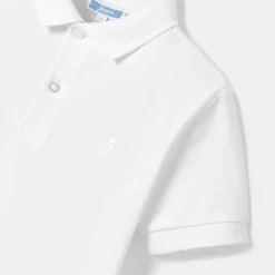 Polo enfant garçon - blanc jacadi
