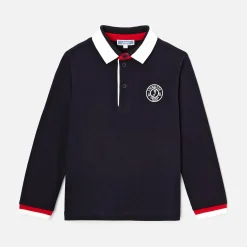 Polo esprit rugby enfant garçon - marine jacadi