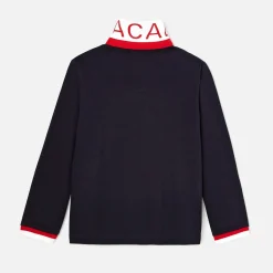 Polo esprit rugby enfant garçon - marine jacadi