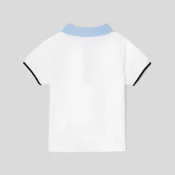 Polo manches courtes bébé garçon - blanc jacadi