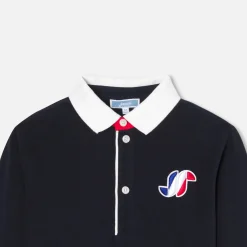 Polo manches longues enfant garçon - marine jacadi