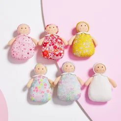 Poupée hochet Joséphine - blanc jacadi