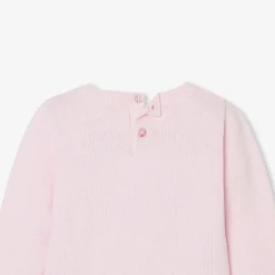 Pull bébé fille Intarsia - rose poudre jacadi