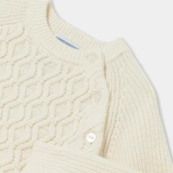 Pull bébé garçon - blanc doux jacadi