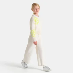 Pull court enfant fille - blanc doux jacadi