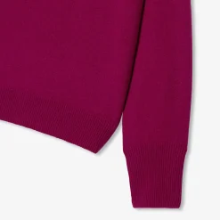 Pull enfant fille - cerise