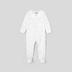 Pyjama bébé garçon en jersey - blanc jacadi