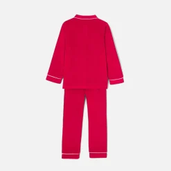 Pyjama de Noël enfant garçon - rouge pavot