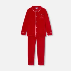 Pyjama de Noël enfant garçon - rouge jacadi