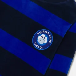 Pyjama en velours enfant garçon - bleu