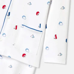 Pyjama enfant garçon - blanc/multicolore