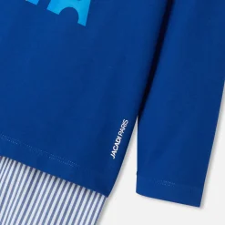 Pyjama enfant garçon - bleu rivage