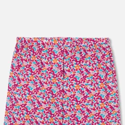 Pyjama femme en tissu Liberty - rose/multicolore