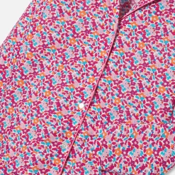 Pyjama femme en tissu Liberty - rose/multicolore