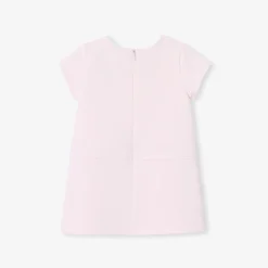 Robe bébé fille coupe trapèze - rose poudre jacadi
