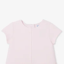 Robe bébé fille coupe trapèze - rose poudre jacadi