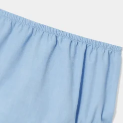 Robe bébé fille en fil à fil - chambray