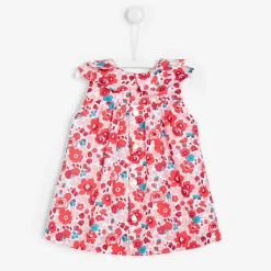 Robe bébé fille en Liberty - multicolore