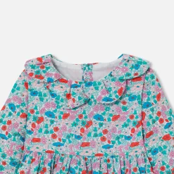 Robe bébé fille en Tissu Liberty