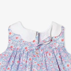 Robe bébé fille en tissu Liberty - multicolore