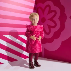 Robe bébé fille en velours