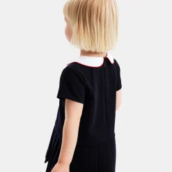 Robe bébé fille manches courtes - marine jacadi