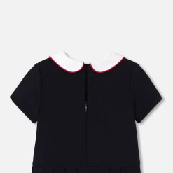 Robe bébé fille manches courtes - marine jacadi