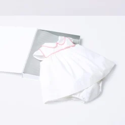 Robe bébé fille Mon premier Jacadi - blanc jacadi