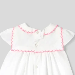 Robe bébé fille Mon premier Jacadi - blanc jacadi