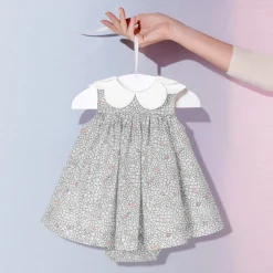 Robe bébé fille Mon premier Jacadi - blanc/multicolore