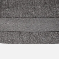 Robe chasuble bébé fille en flanelle - poivre