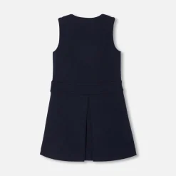 Robe chasuble enfant fille - marine jacadi
