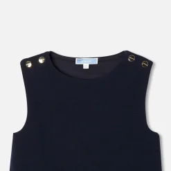 Robe chasuble enfant fille - marine jacadi