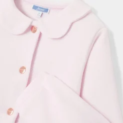 Robe de chambre enfant fille - rose poudre jacadi