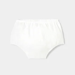 Robe de cérémonie en lin bébé fille - blanc jacadi