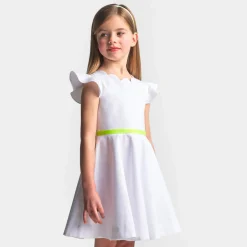 Robe de cérémonie enfant fille - blanc jacadi